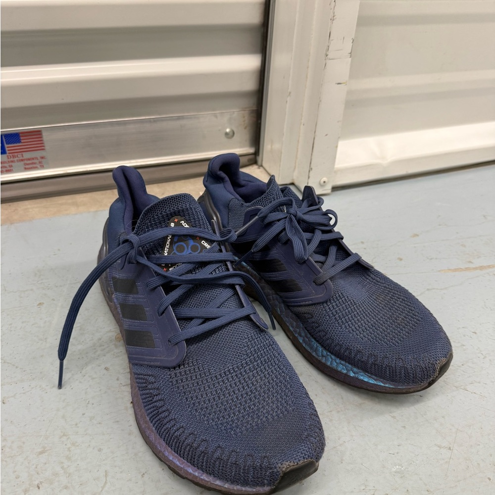 Adidas Ultra Boost 20 X ISS US National Lab Tech Indigo Sneakers